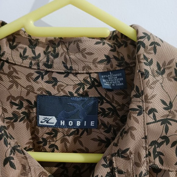 Vintage Hobie Mens Shirt - Picture 2 of 3